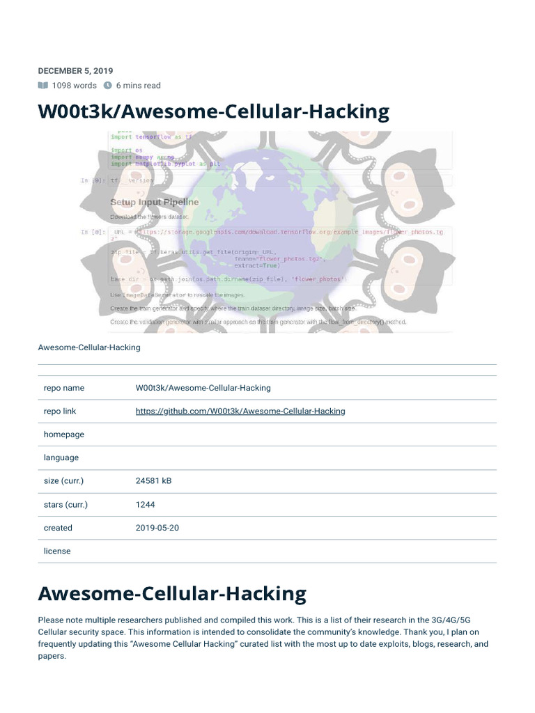 Cellular Hacking for Researchers | PDF | 4 G | Gsm
