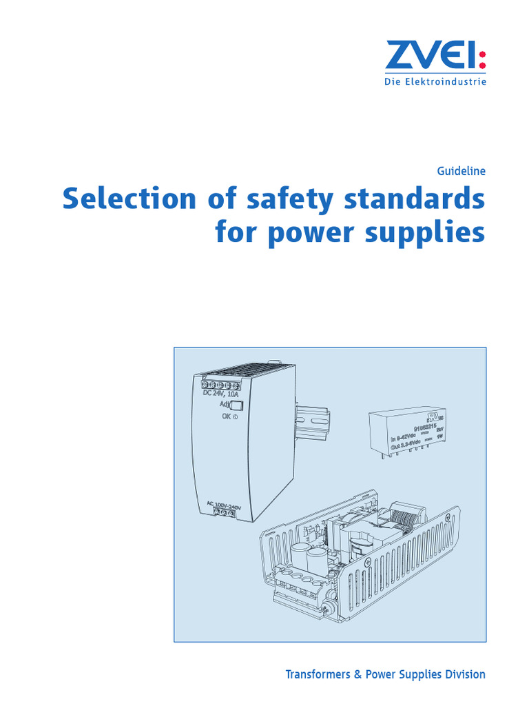 Guideline Selection of Safety Standard For Power Supplies | PDF | Power ...