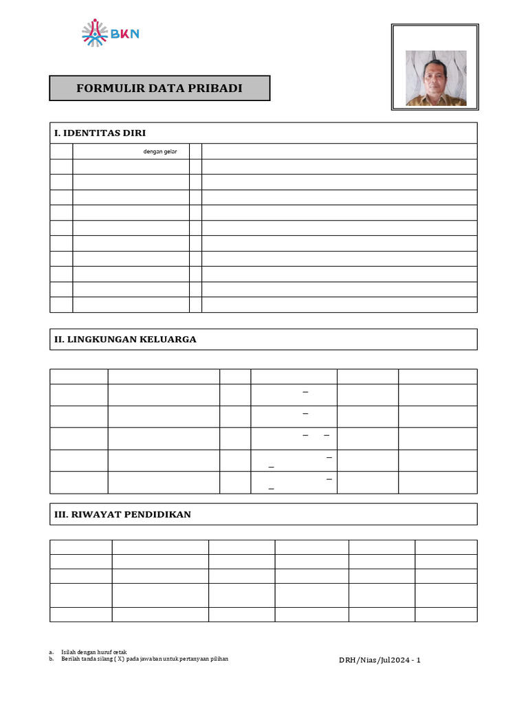 Form DRH | PDF