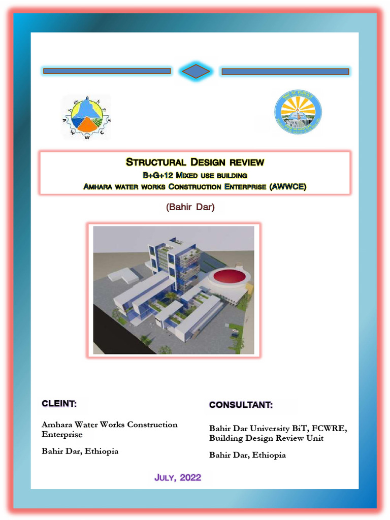 AWSCOD Engineering Comments - For Kombolcha | PDF | Beam (Structure ...