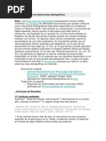 Ejemplos de las Referencias bibliográficas