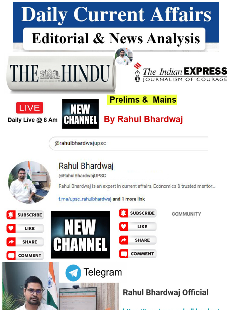 18 Oct 2023 The Hindu & Indian Express News & Editorial Analysis | PDF ...