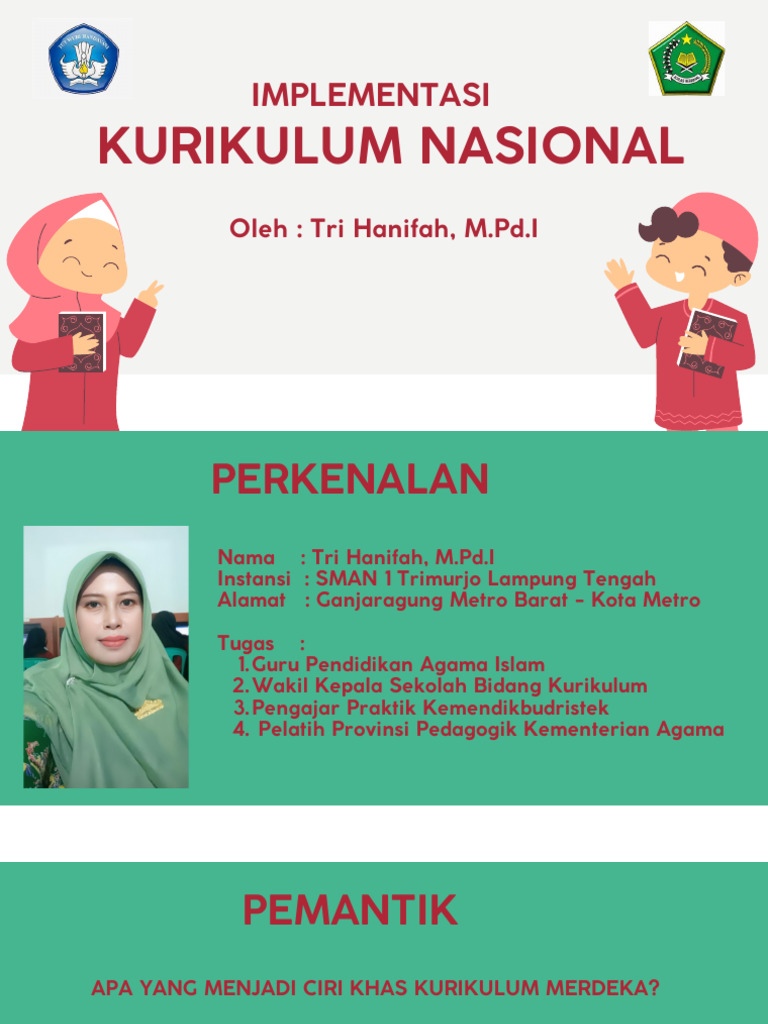 Ciri Khas Kurikulum Merdeka 2024 | PDF