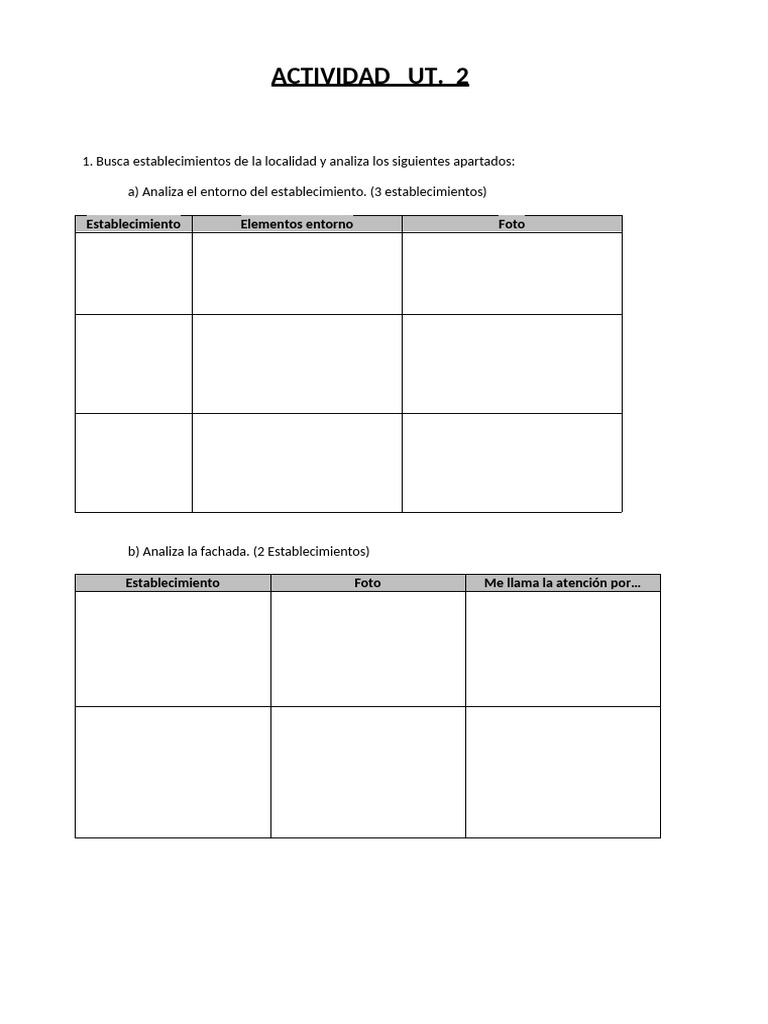 Actividad Ut. 2 | PDF