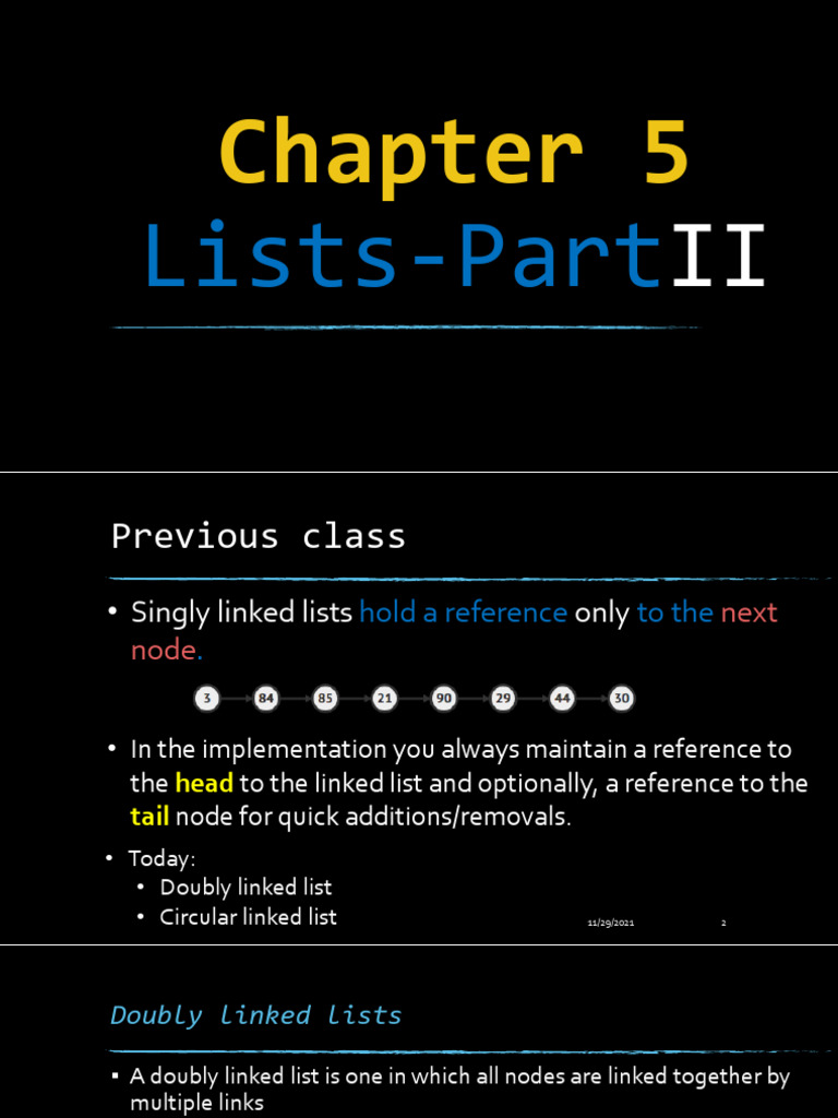 Doubly Linked List Operations Guide | PDF | Computer Programming ...