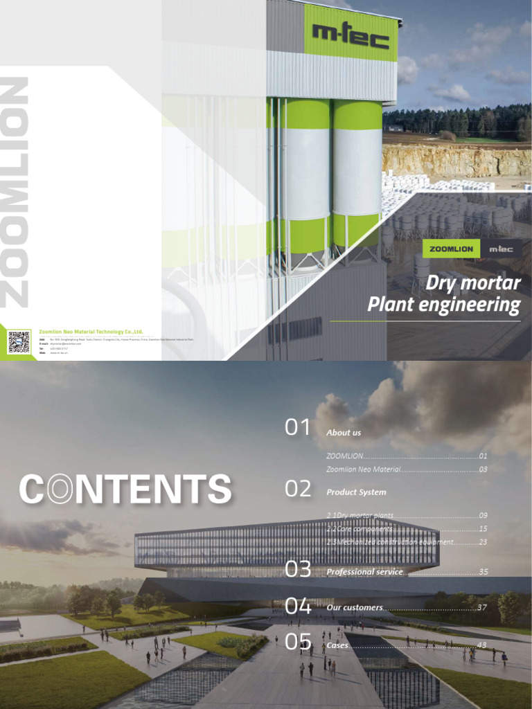 M-tec Dry Mortar Solutions Overview | PDF