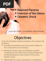 Download Retained Placenta-OB Shock-uterine Inversion by Bien Bosito SN79749932 doc pdf