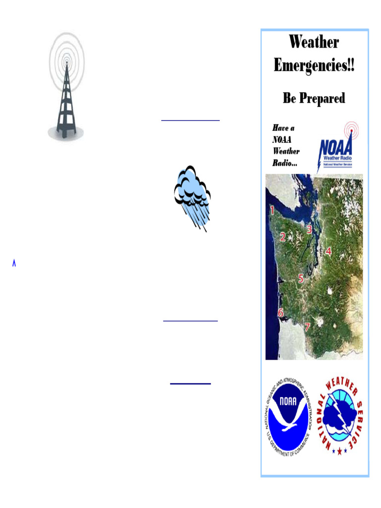 NOAA Weather Radio Frequencies Guide | PDF | Radio | Information And ...