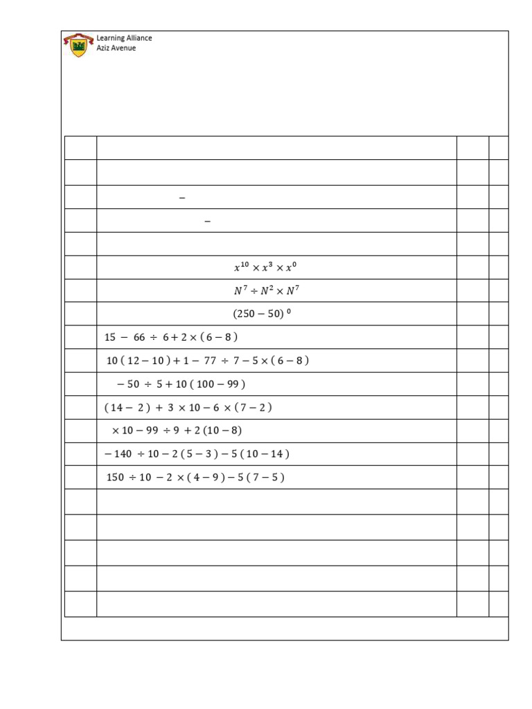 7-maths-bidmas-ws-pdf-numbers-mathematics