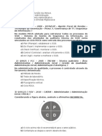 Exercícios para Revisão Da Prova