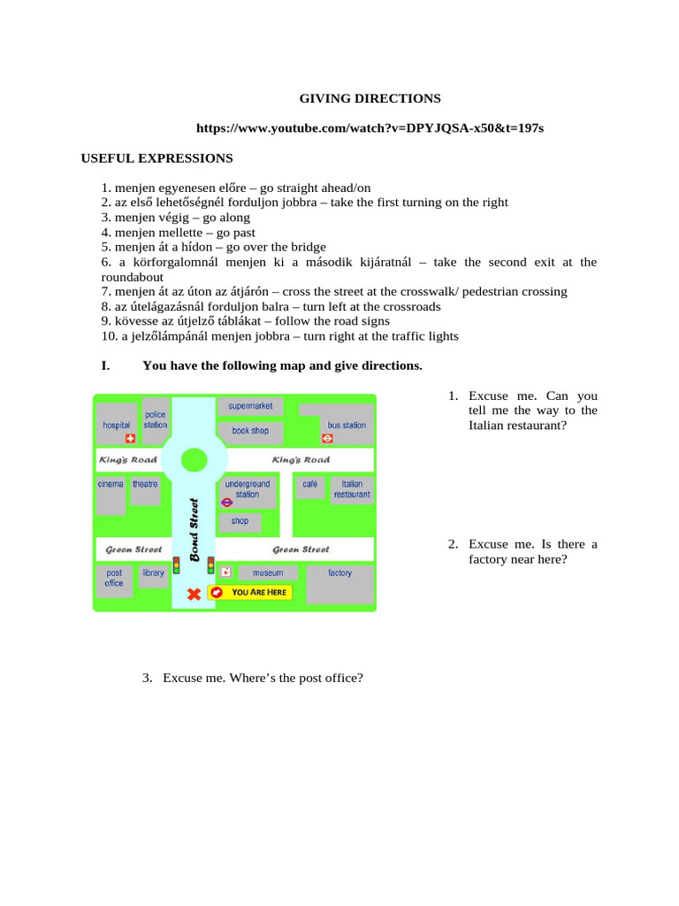GIVING Direction | PDF