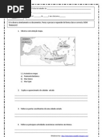 teste grécia 7º ano