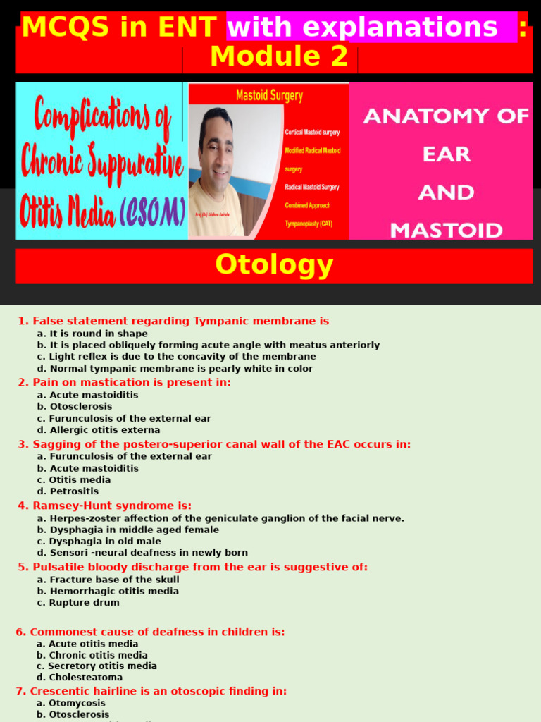 Griesinger Sign and Ear Infection Diagnosis | PDF | Ear | Hearing
