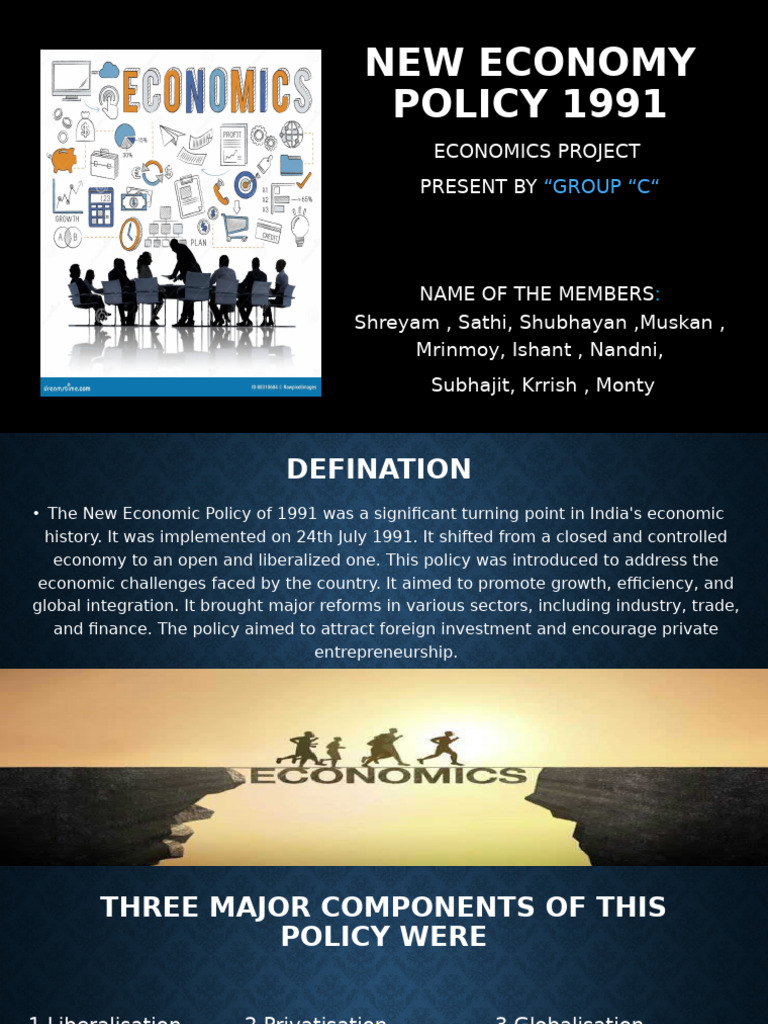 India's 1991 New Economic Policy Explained | PDF | Economies ...