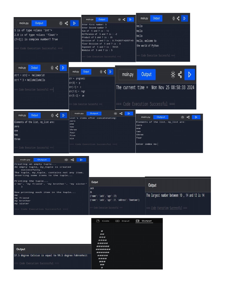 Python Lab Photos Final | PDF