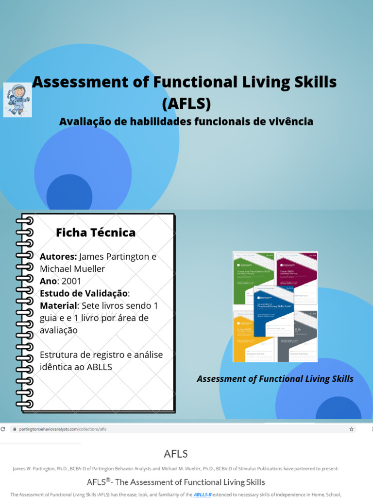 Protocolo de Avaliação AFLS | PDF