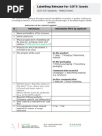 GOTS Logo Usage and Labelling Guide | PDF | Product (Business) | Logos