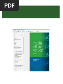 Instant Download (Original PDF) Principles of Finance With Excel 3rd Edition PDF All Chapter