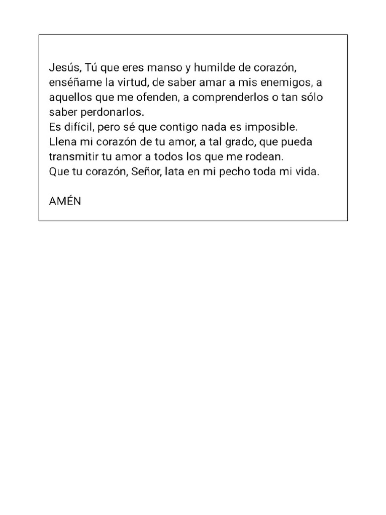 Oracion plastificar pdf