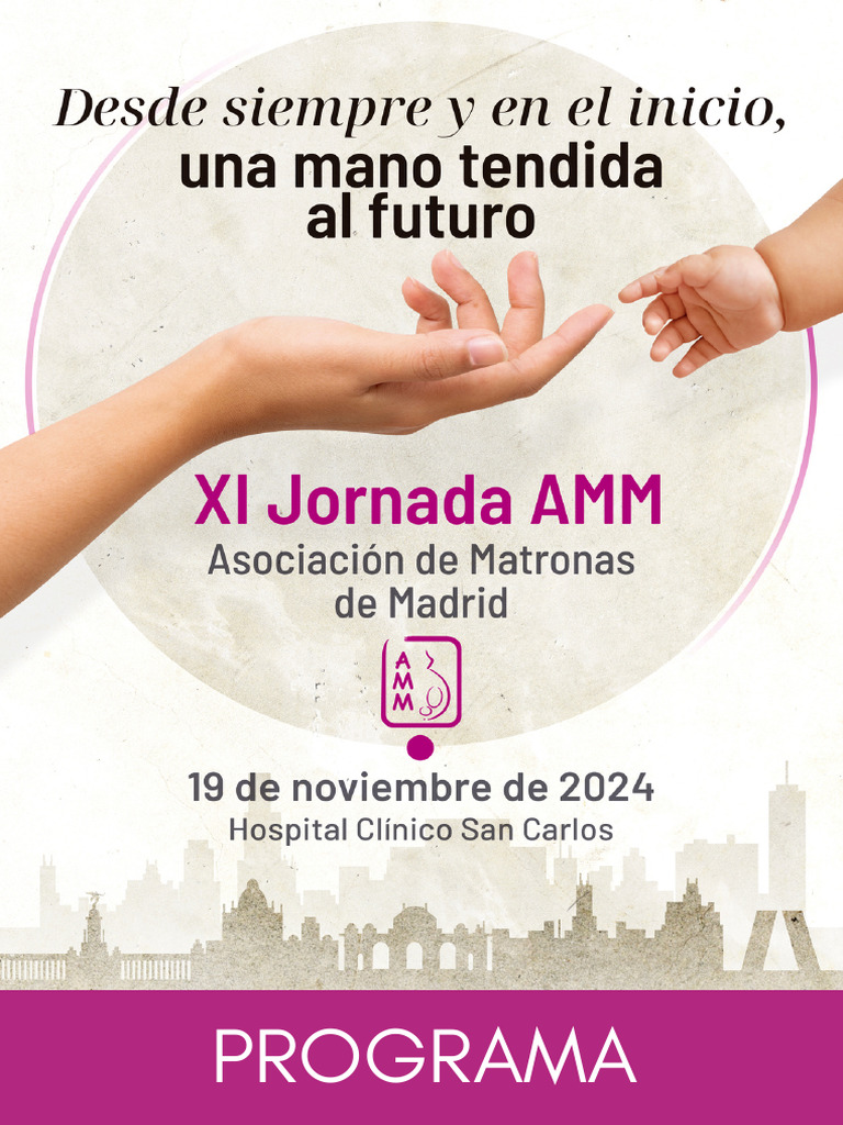 Programa Jornadas AMM - 2024 | PDF | Medicina | La salud de la mujer