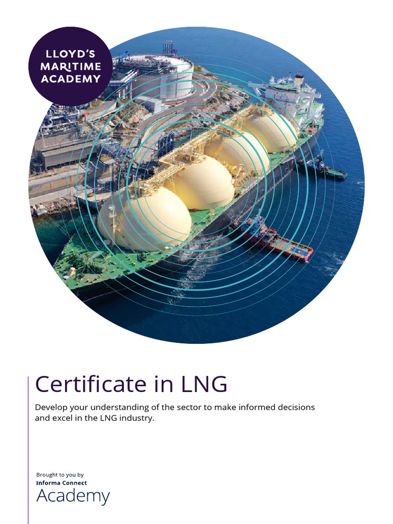 LNG Certification Course Overview | PDF | Liquefied Natural Gas ...