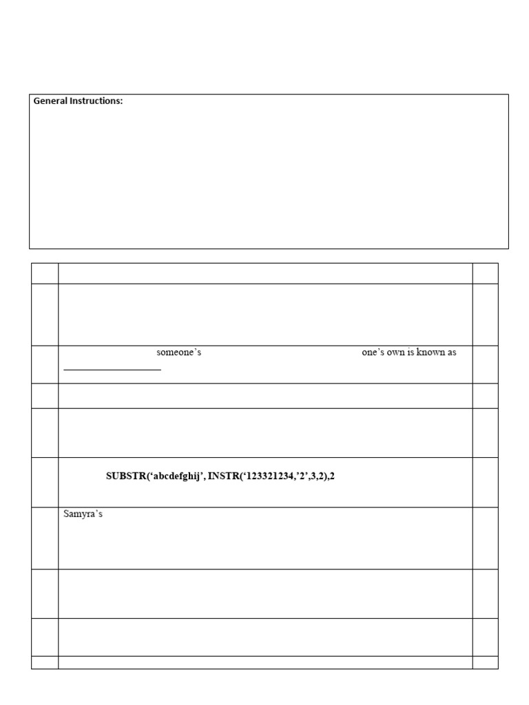 Class 12 Informatics Practices Sample Paper | PDF | Security Hacker ...