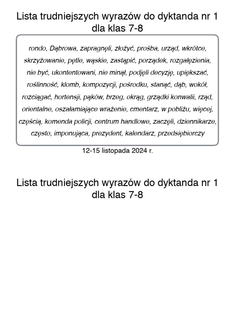 1-orly-ortografii-rondo-w-dabrowie-dyktando-klasy-7-8-lista-pdf