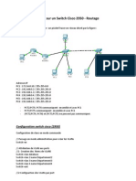 VLAN Routage Switch Cisco 2950 Routeur2811