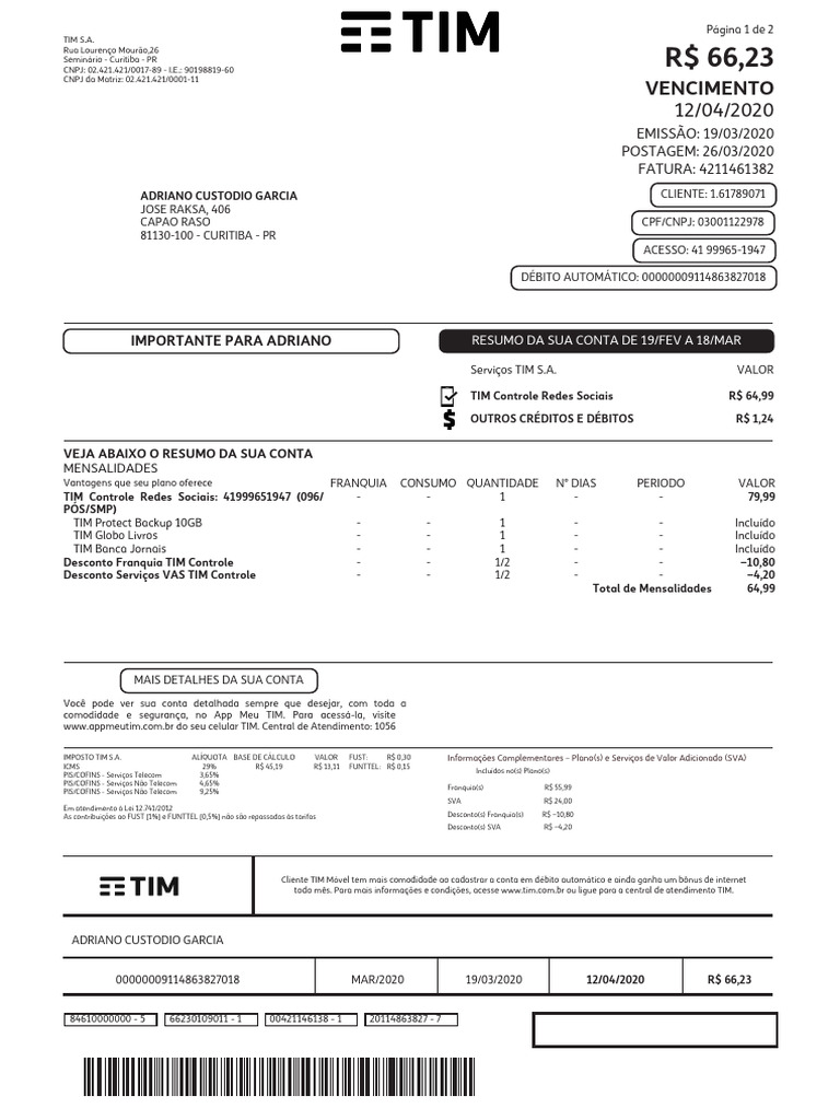 Invoice | PDF | Brasil