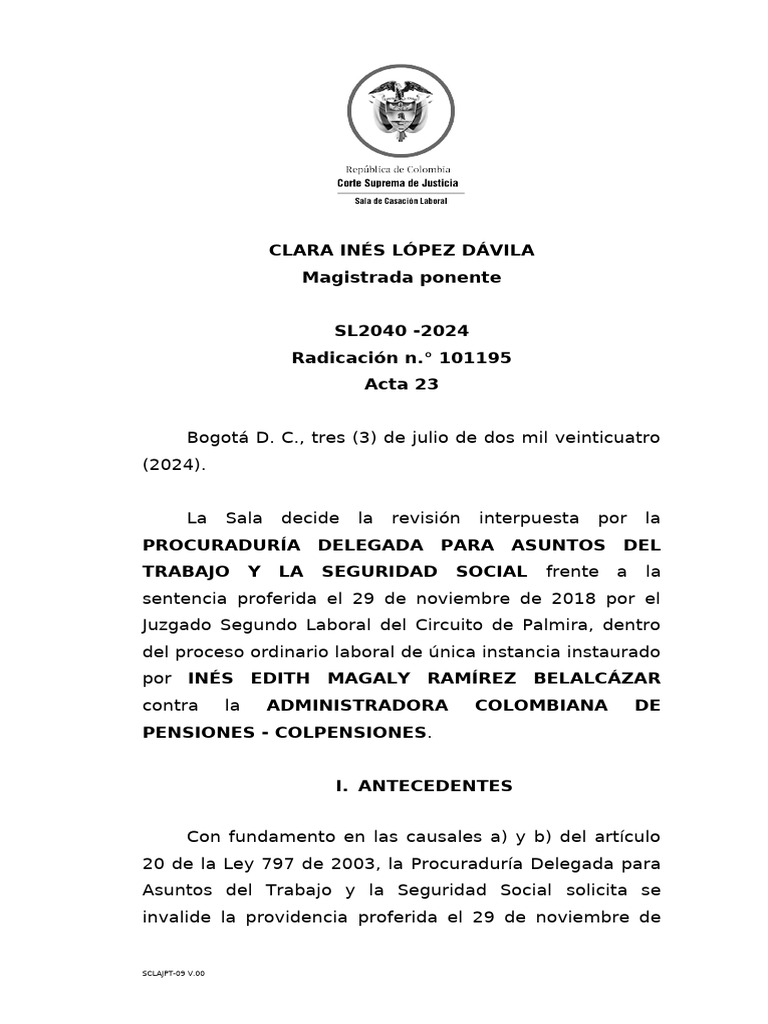 SL2040 2024 | PDF | Caso de ley | Debido al proceso