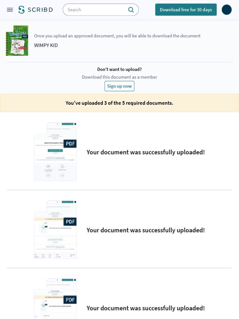 Upload A Document - Scribd | PDF