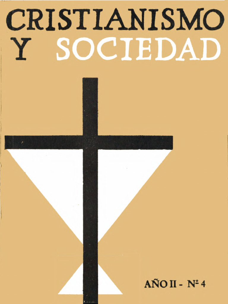 Cristianismo y Sociedad. No 4 Ene Abr 1964 | PDF | Dios | Justicia