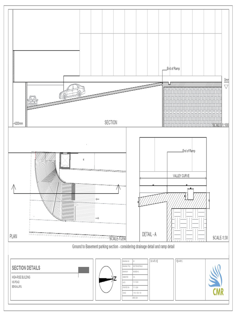 High-Rise Building Ramp Details | PDF