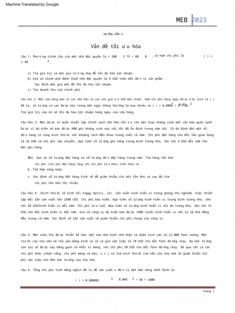 Meb 2023 Tut 4 1 | PDF