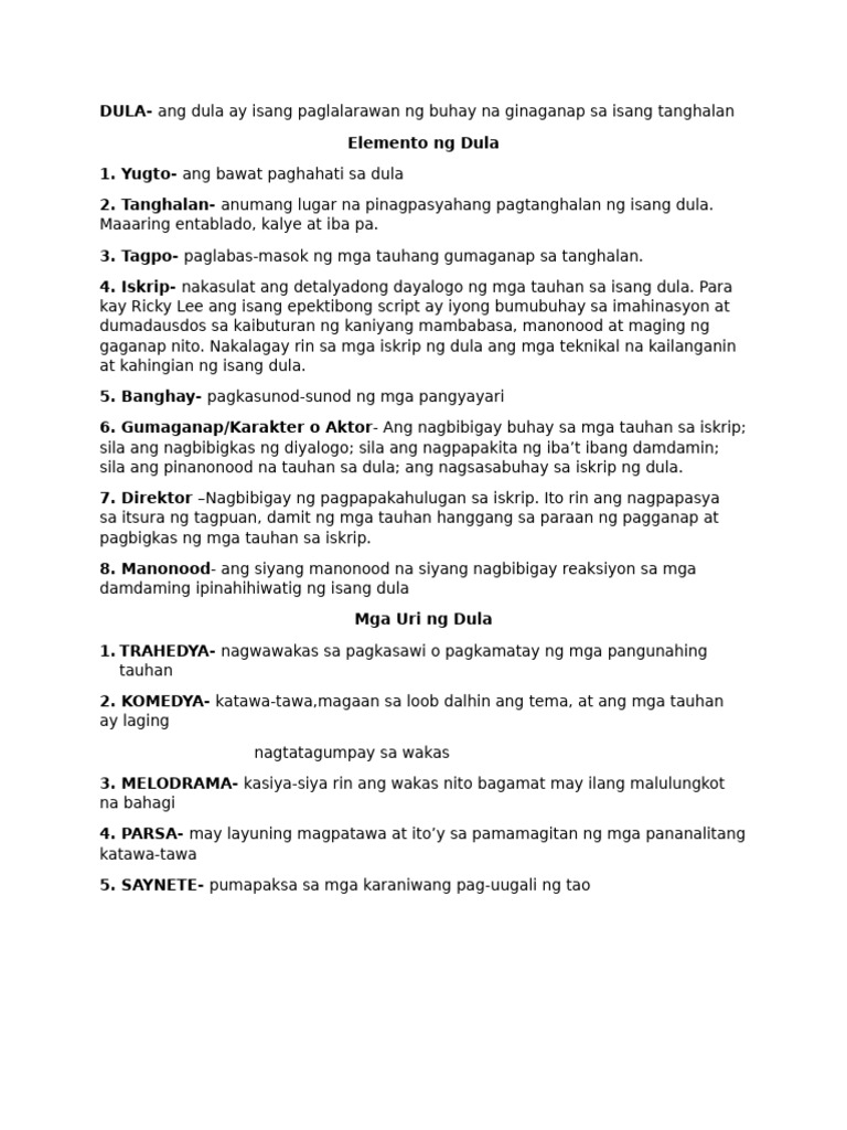 DULA | PDF