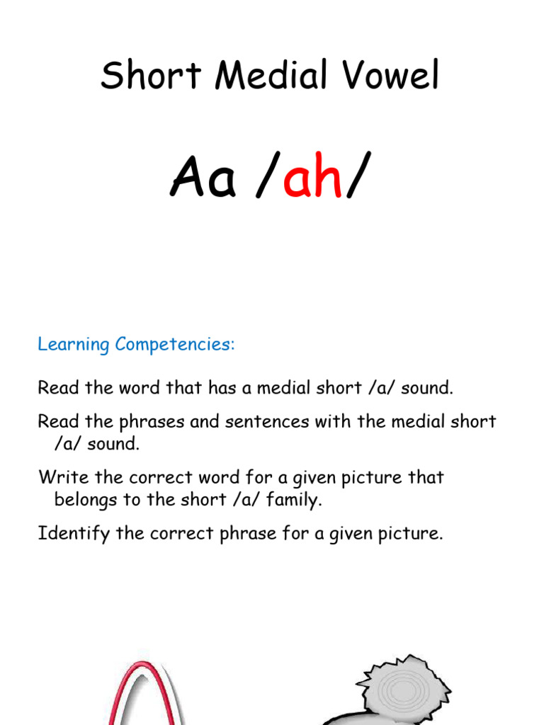 Medial Short A Sound | PDF