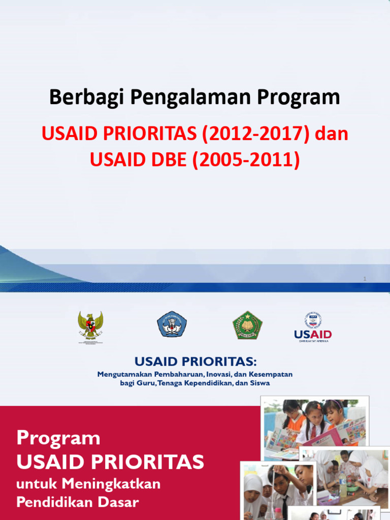 Program USAID PRIORITAS untuk Pendidikan | PDF