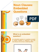 Embedded Questions