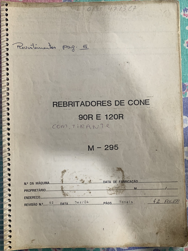 Rebritadores Cone Faço 90R E 120R | PDF