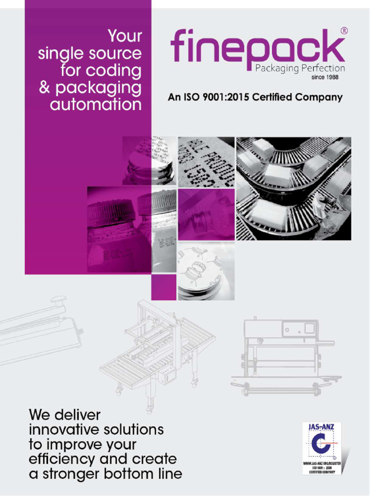 Finepack Brochure Packing Machine | PDF