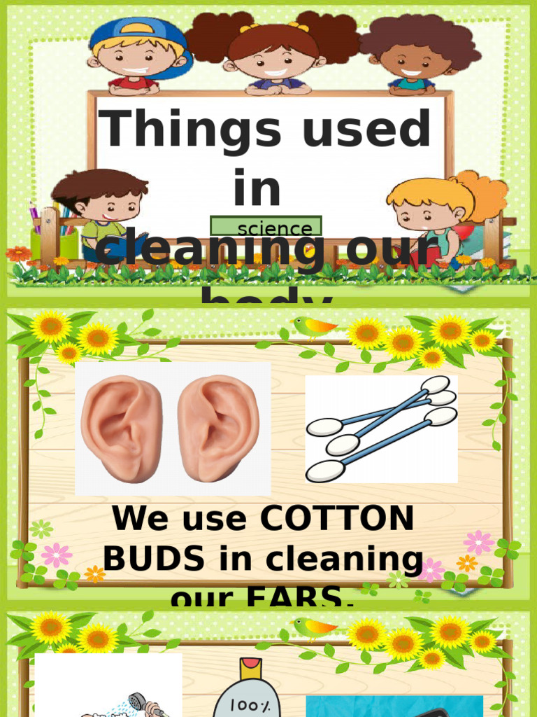 Body Cleaning Materials Overview | PDF
