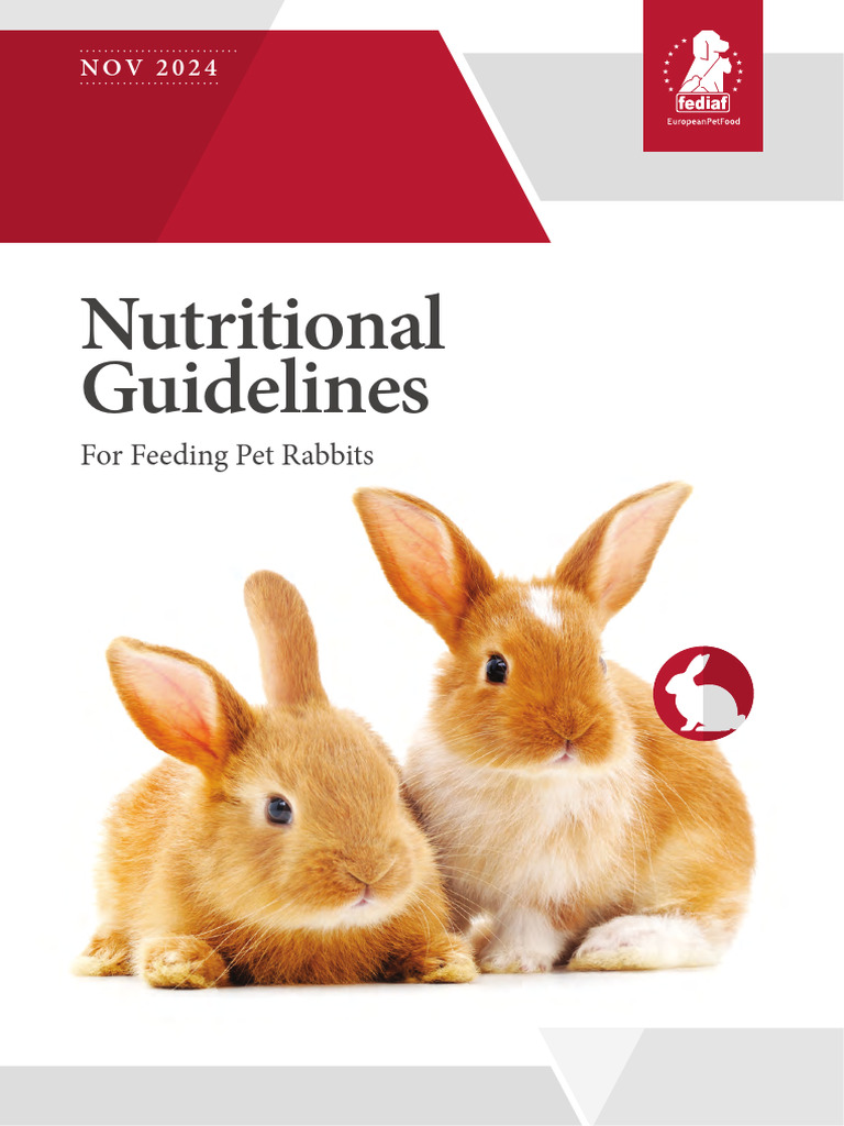 2024 Nutritional Guidelines for Rabbits | PDF | Food Energy | Nutrition