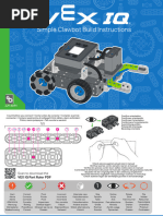 VEX Clawbot Build Instructions | PDF | Gear | Electric Motor