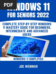Windows 11 For Seniors 2022 - Complete Step-By-Step Windows - JOE WEBINAR - 2022 - Anna's Archive