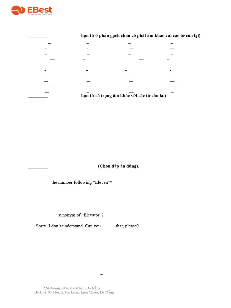 English Learning Exercises and Tips | PDF