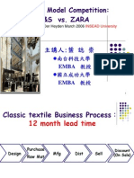 (5.1) Process Innovation - ZARA (980425) (S) (New) .Business Concept