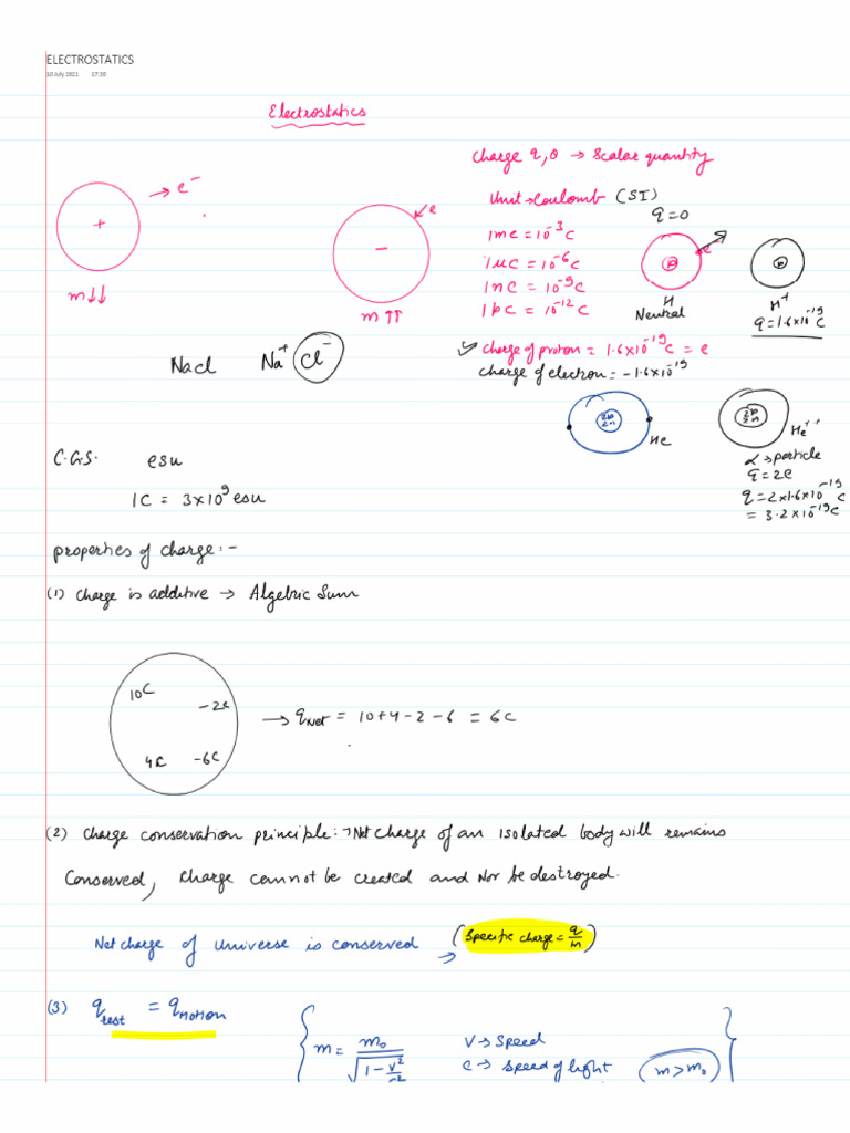 ELECTROSTATICS Mrkvpy2 | PDF