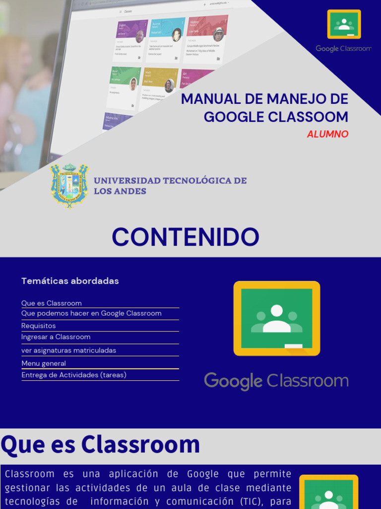 Guía de Uso de Google Classroom para Alumnos | PDF | Informática | Software