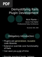 Download Demystifying Rails Plugin Development by zapnap SN7976548 doc pdf