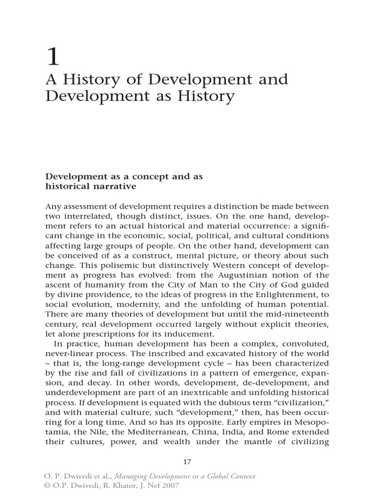 Historical Perspectives on Development | PDF | Spanish Empire